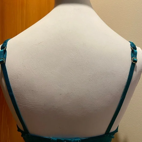 Teal Underwire Bra 36B - Picture 5 of 5